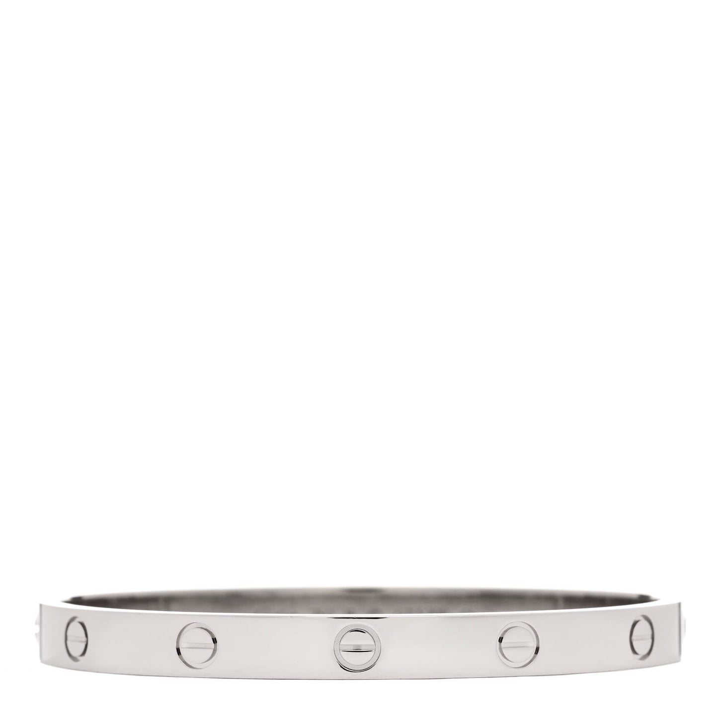 18K White Gold LOVE Bracelet 18