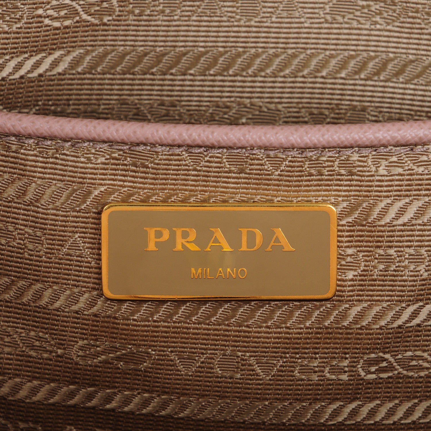 Prada Saffiano Lux Large Tote Cammeo 6 of 8