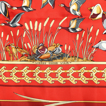 Hermes Silk Libres Comme L'Air Scarf 90 2 of 4