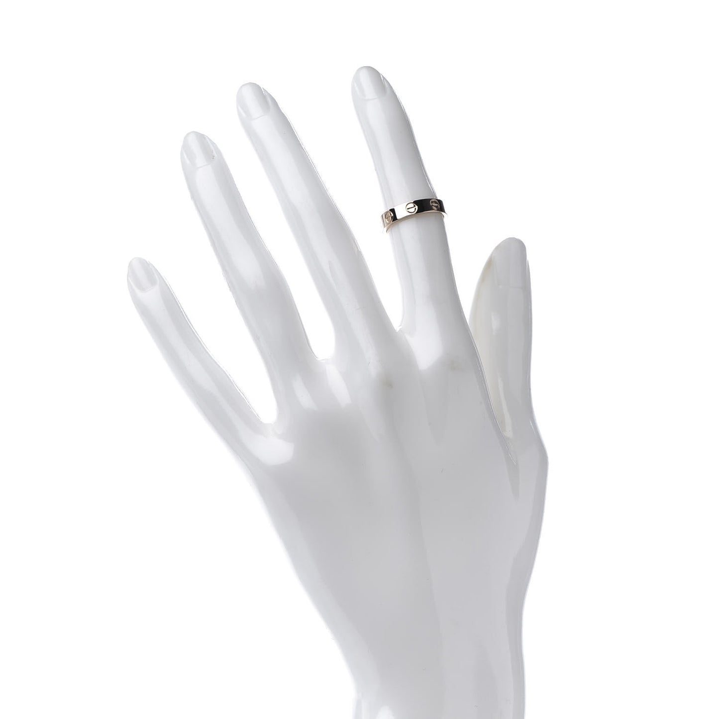 18K Pink Gold 3.5mm LOVE Wedding Band Ring 47 4