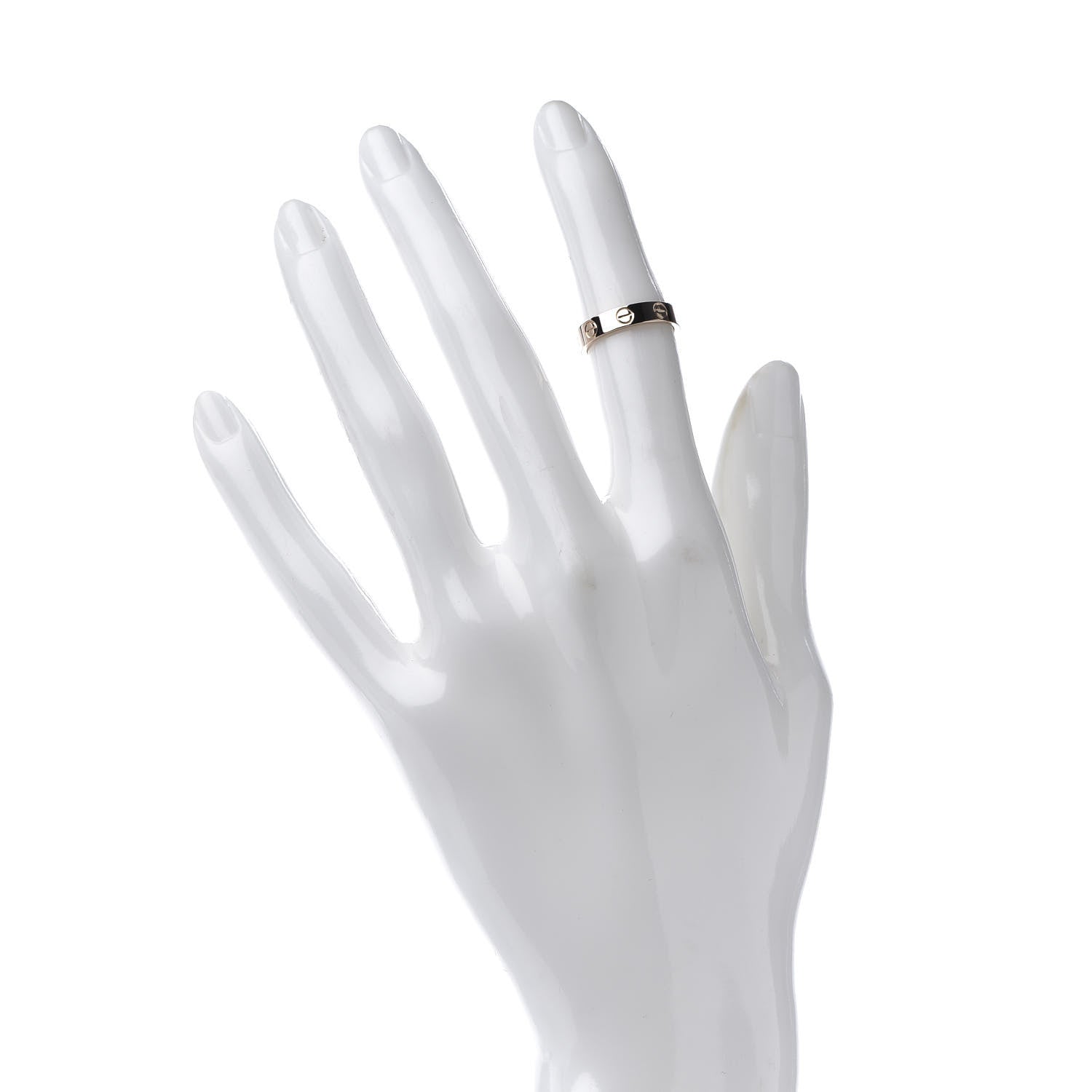 Cartier 18K Pink Gold 3.5mm LOVE Wedding Band Ring 47 4 3 of 4