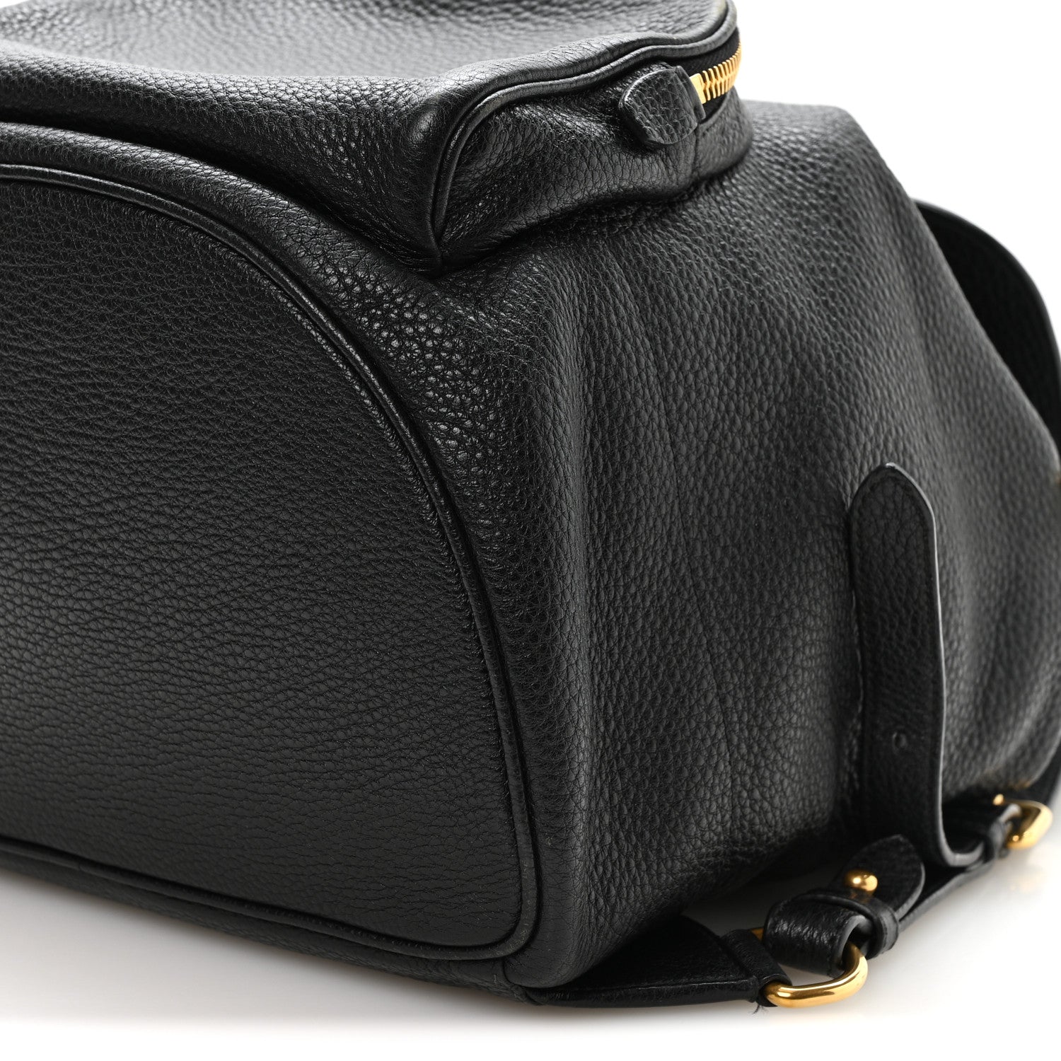 Prada Vitello Daino Backpack Black 11 of 11