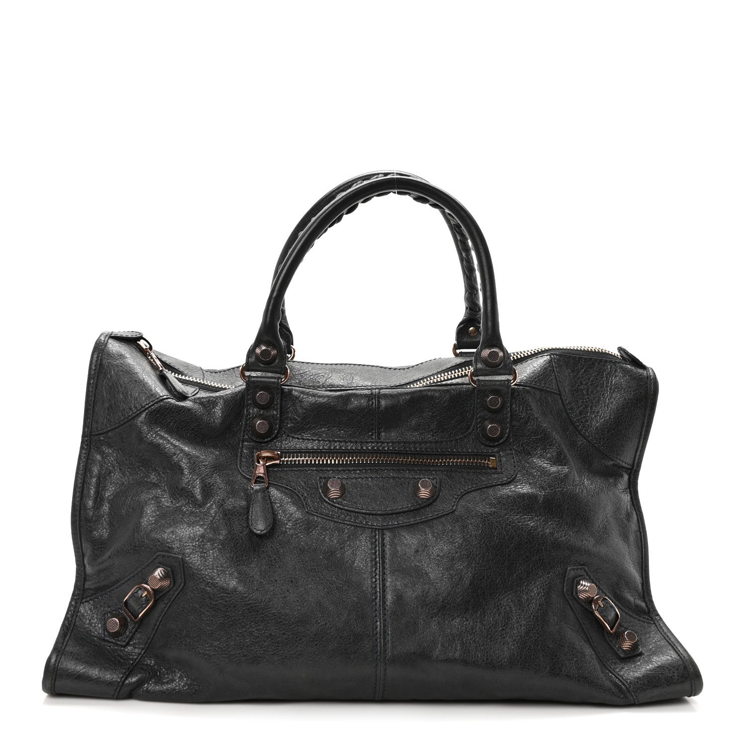 Balenciaga Agneau Giant 12 Rose Gold Hardware Anthracite 1 of 11