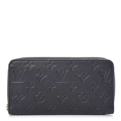 Louis Vuitton Empreinte Zippy Wallet Black 1 of 9