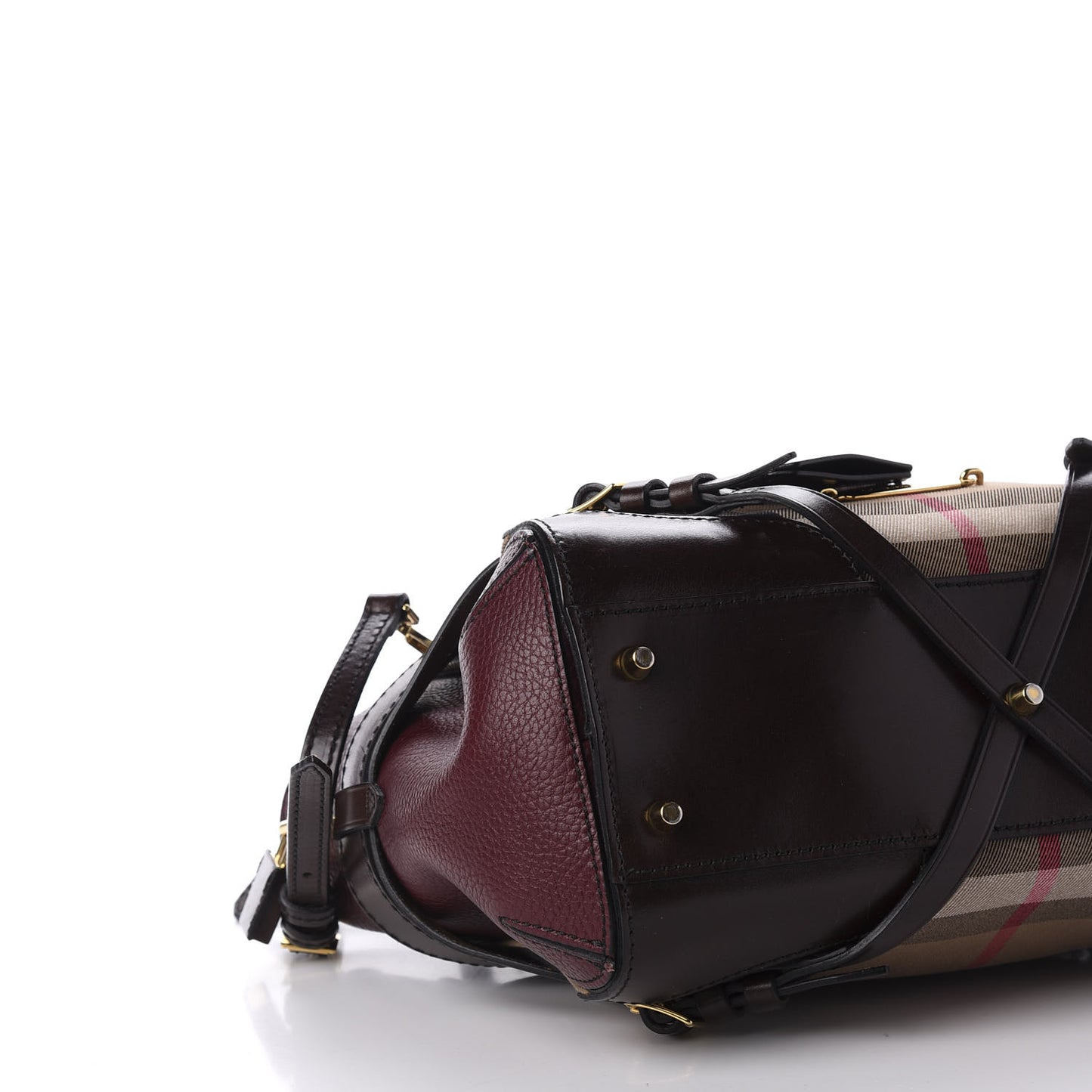 House Check Small Gladstone Deep Claret