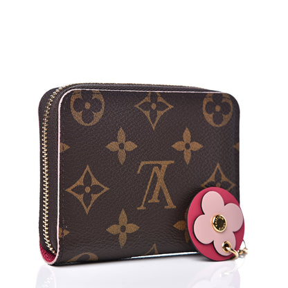 Louis Vuitton Monogram Bloom Flower Zippy Coin Purse 2 of 6