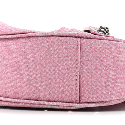 Balenciaga Sparkling Fabric Le Cagole Shoulder Bag XS Sweet Pink 8 of 13
