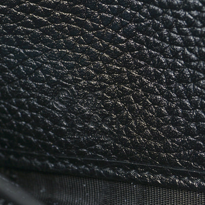 Gucci Pebbled Calfskin Soho Zip Around Wallet Black 6 of 8