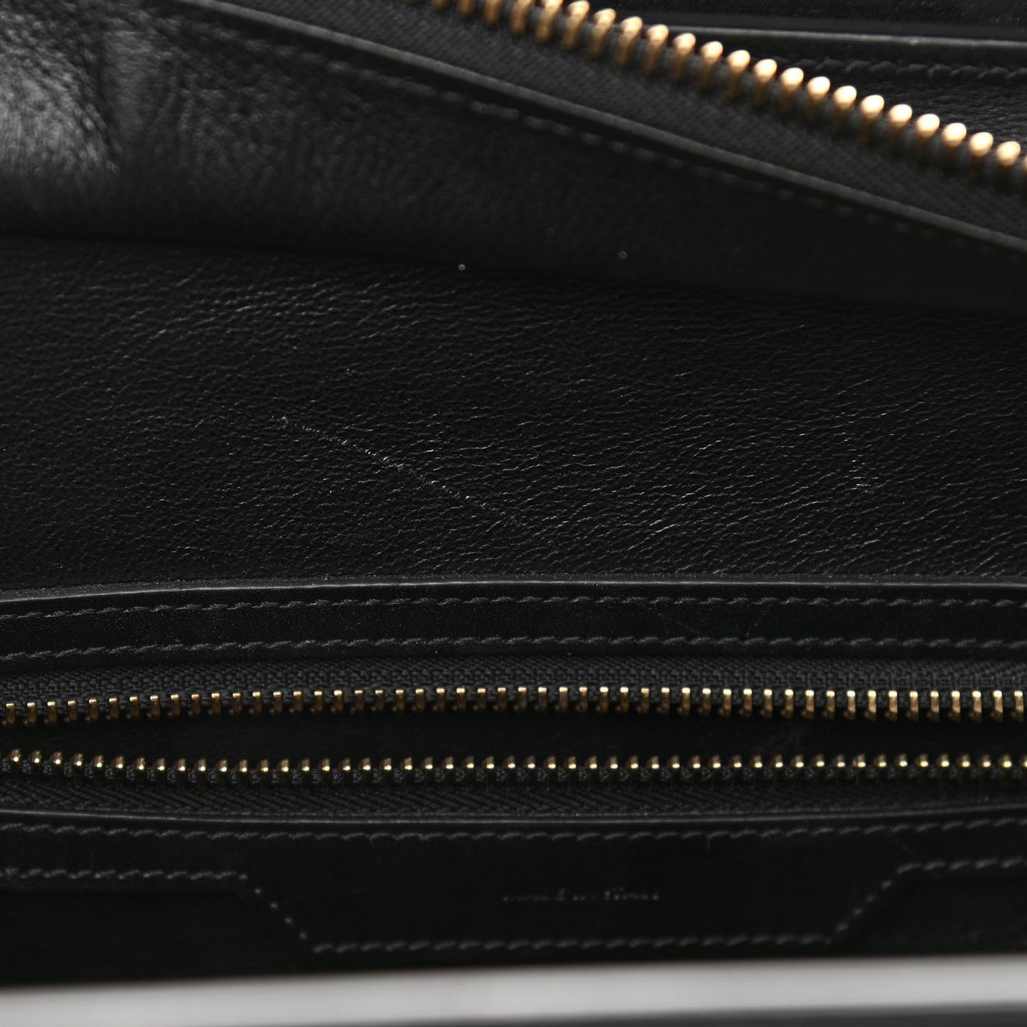 Smooth Calfskin Micro Luggage Black