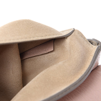 Chloe Grained Lambskin Drew Shoulder Bag Cement Pink 9 of 10