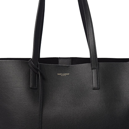 Saint Laurent Calfskin Large Shopping Tote Black 10 of 10