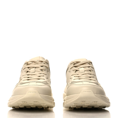 Gucci Calfskin Logo Womens Rhyton Sneakers 38 Ivory 2 of 7