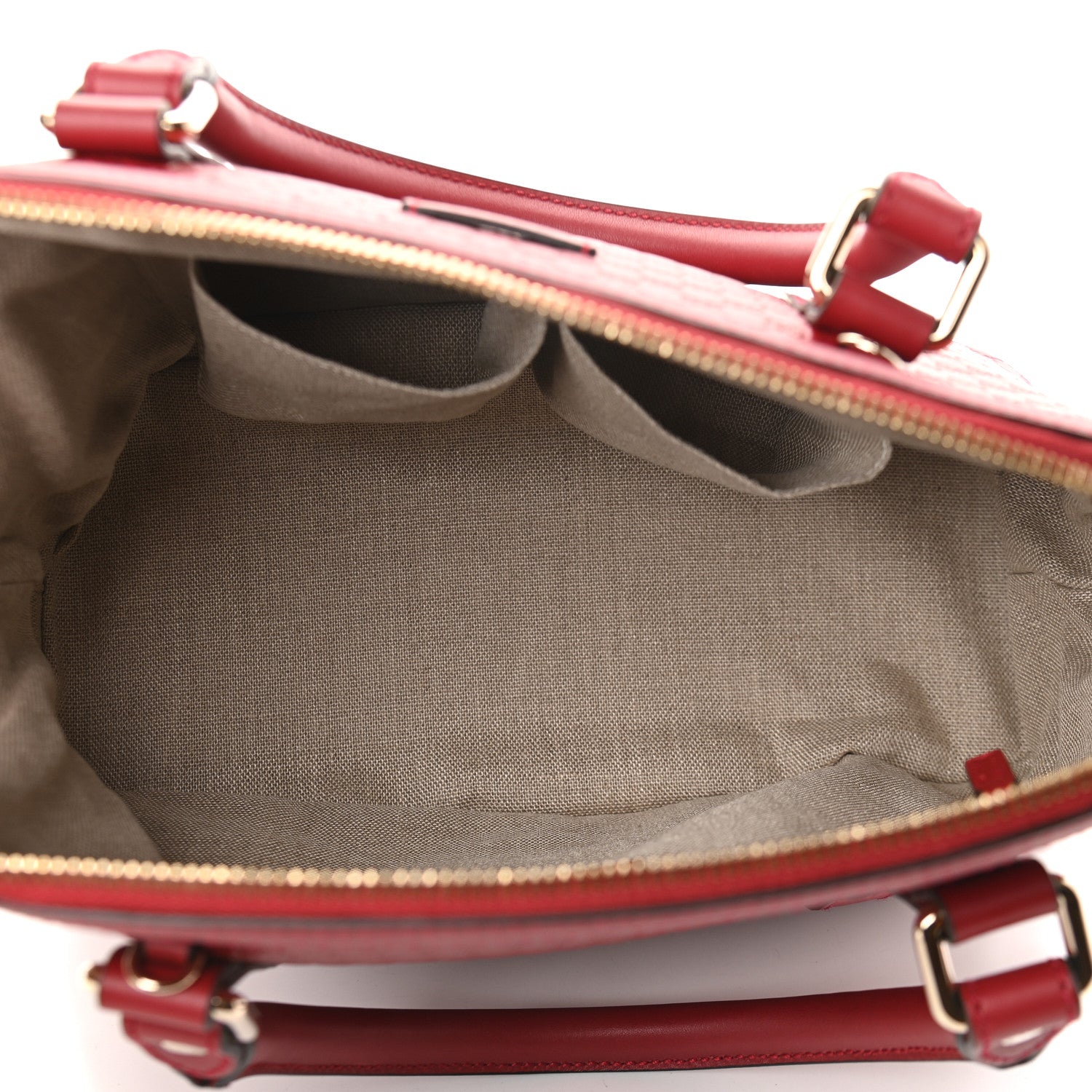 Gucci Microguccissima Medium Dome Bag Red 5 of 9