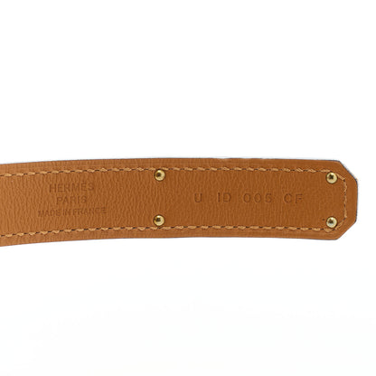 Hermes Epsom Kelly Belt Gold 3 of 4