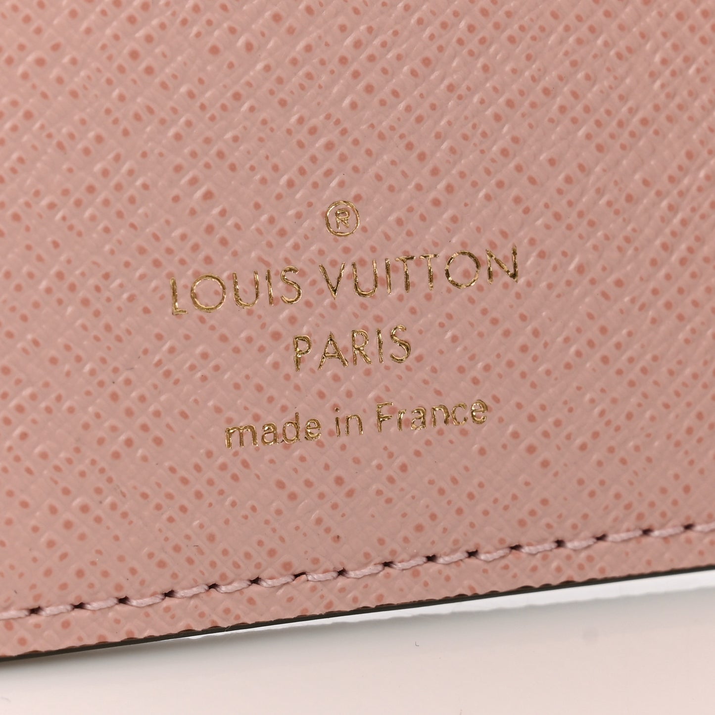 Monogram Lou Wallet Rose Ballerine