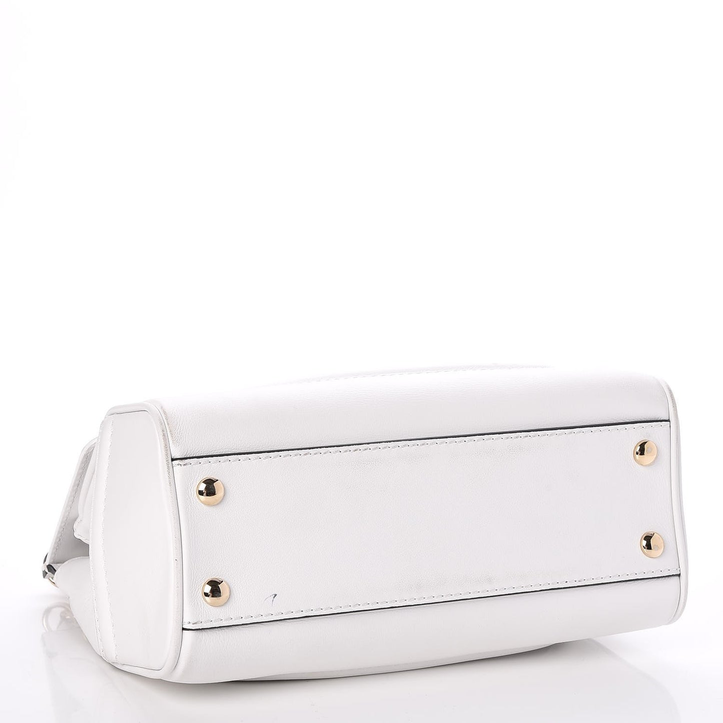 Calfskin Medium Palazzo Empire Bag White