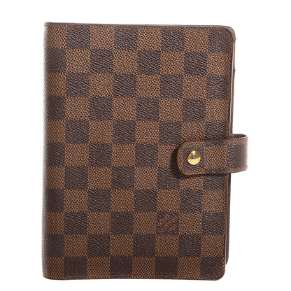 Louis Vuitton Damier Ebene Medium Ring Agenda Cover 1 of 7