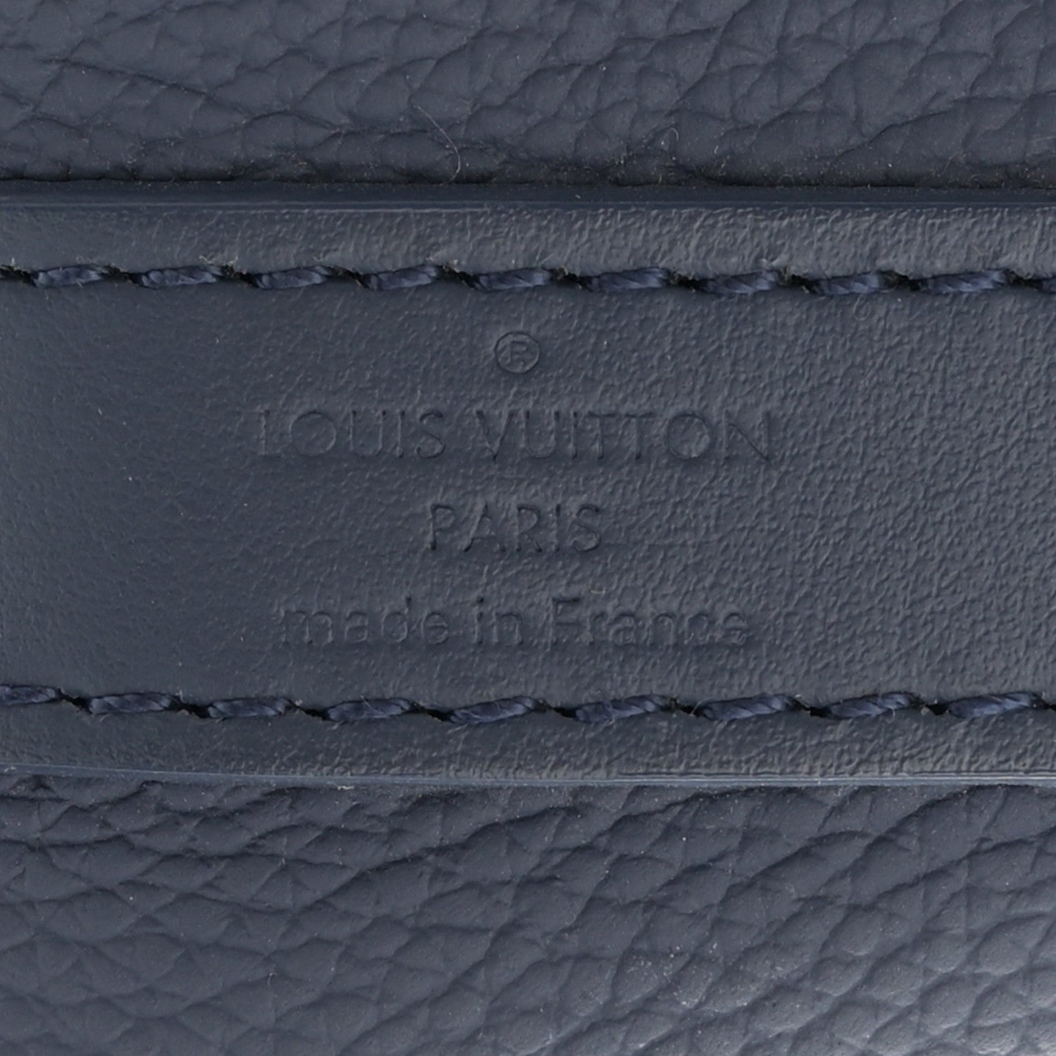 Louis Vuitton Calfskin Aerogram Takeoff Briefcase Marine 6 of 10