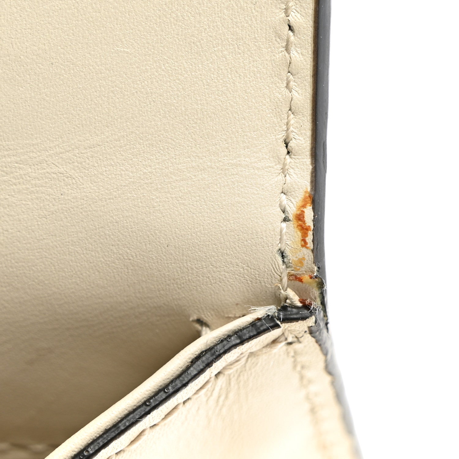 Gucci Calfskin Small Sylvie Shoulder Bag Off White 12 of 13