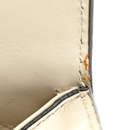 Gucci Calfskin Small Sylvie Shoulder Bag Off White 12 of 13