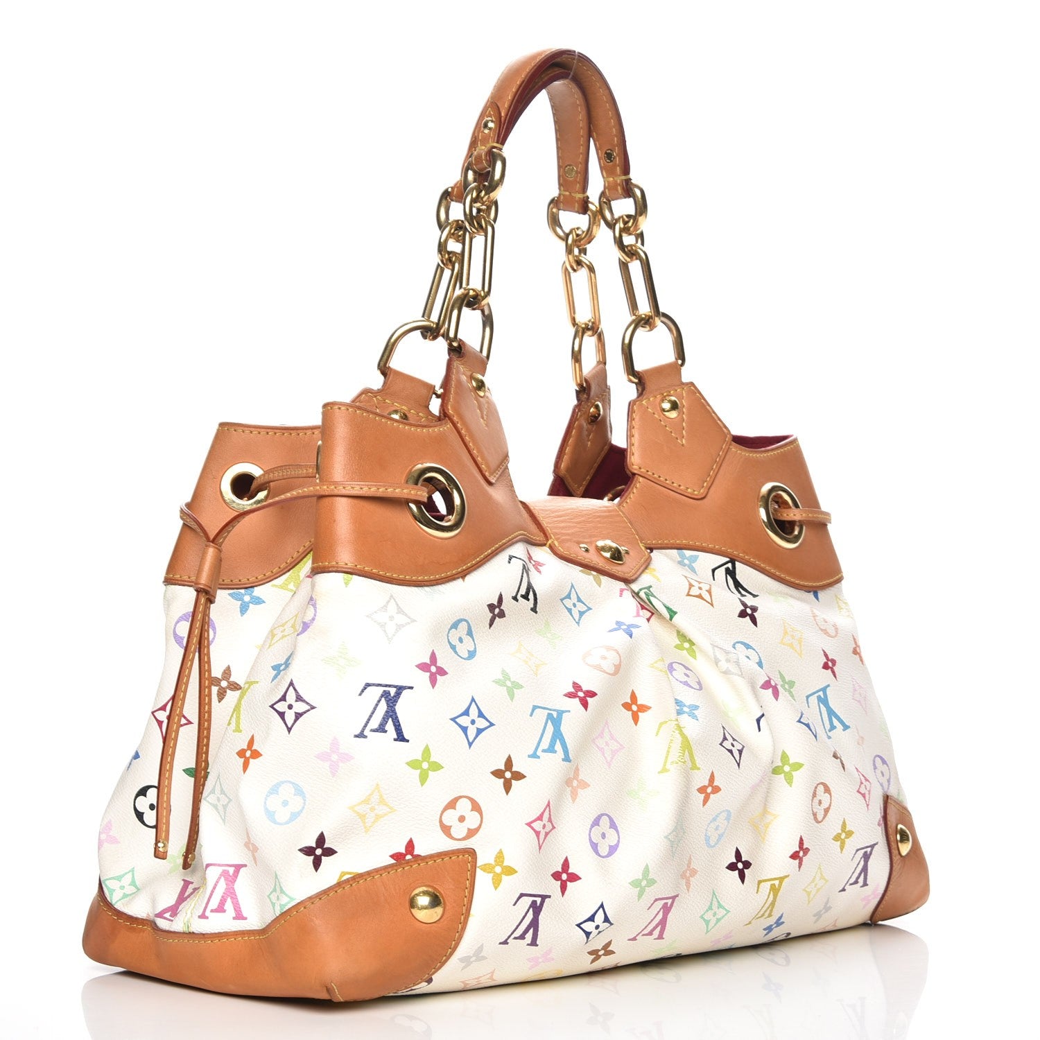 Louis Vuitton Monogram Multicolor Ursula White 3 of 6