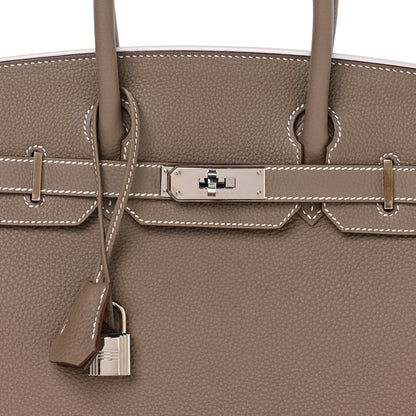 Hermes Togo Birkin 30 Etoupe 8 of 10