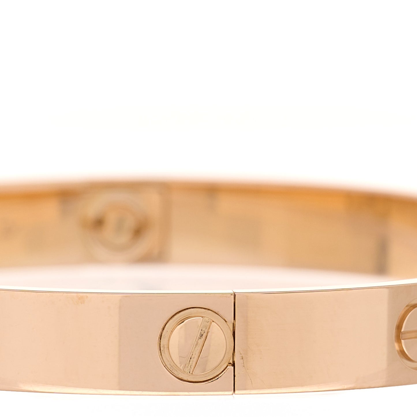 18K Pink Gold LOVE Bracelet 17