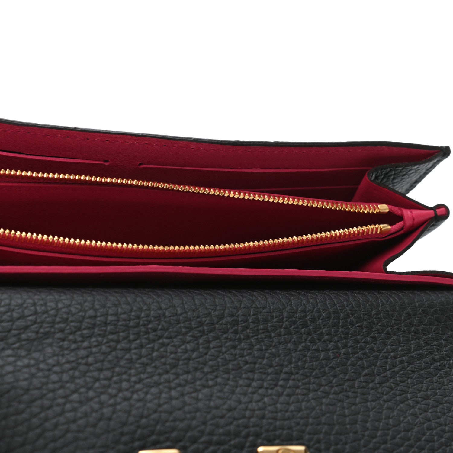 Louis Vuitton Taurillon Capucines Wallet Black 6 of 7