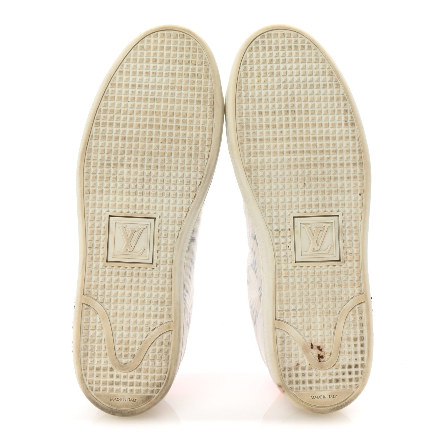 Louis Vuitton Technical Fabric Calfskin Monogram Frontrow Sneakers 39 Pink 6 of 10