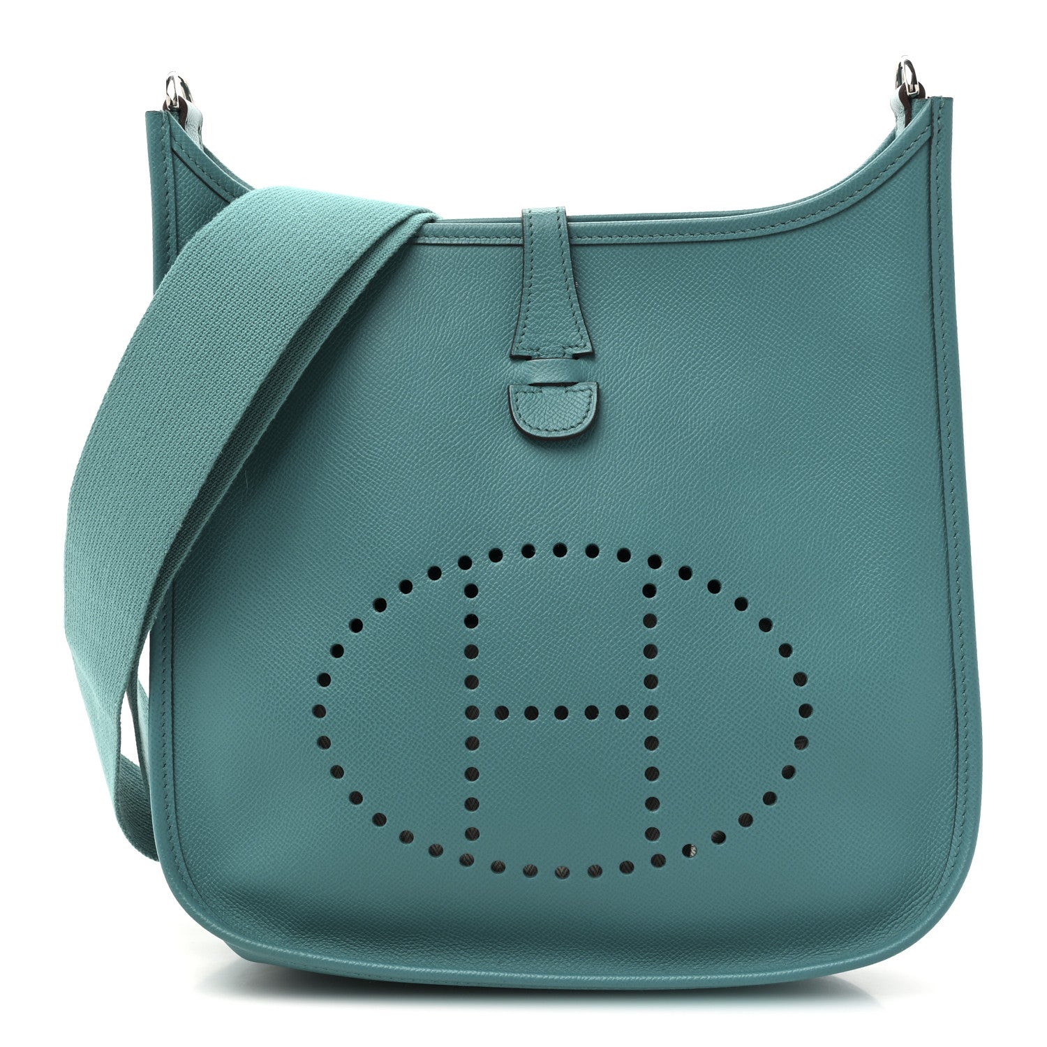 Hermes Epsom Evelyne III PM Bleu Paon 1 of 10