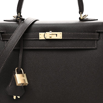 Hermes Epsom Kelly Sellier 25 Bai Brun 8 of 11