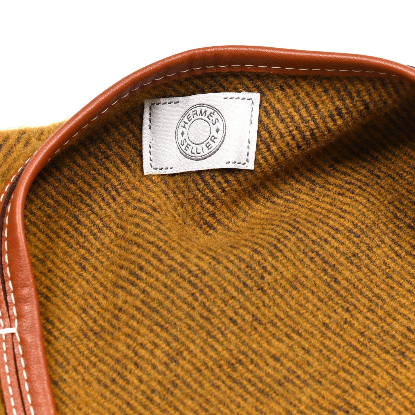 Merino Wool Cashmere Rocabar Poncho Paille