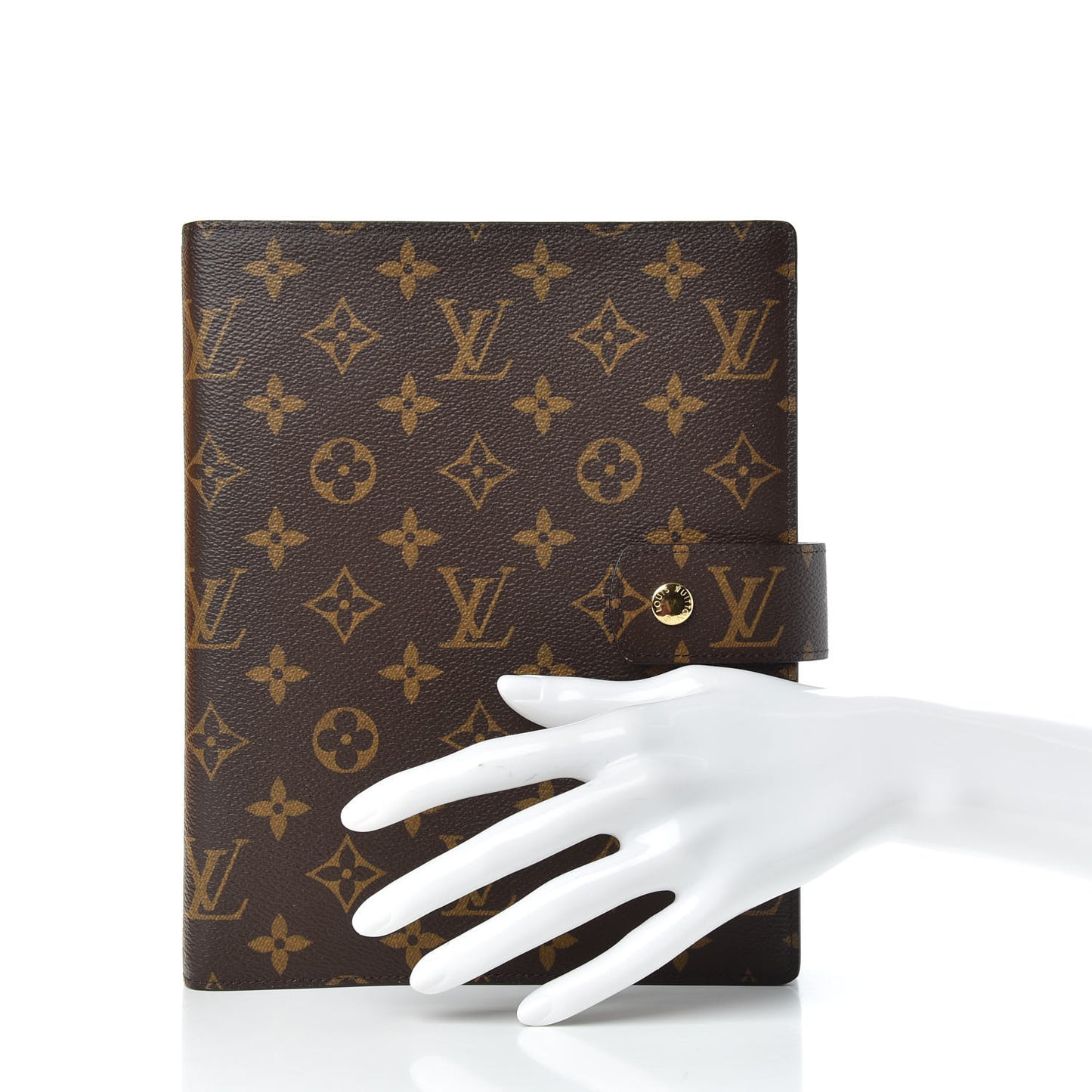 Monogram Large Ring Agenda Cover