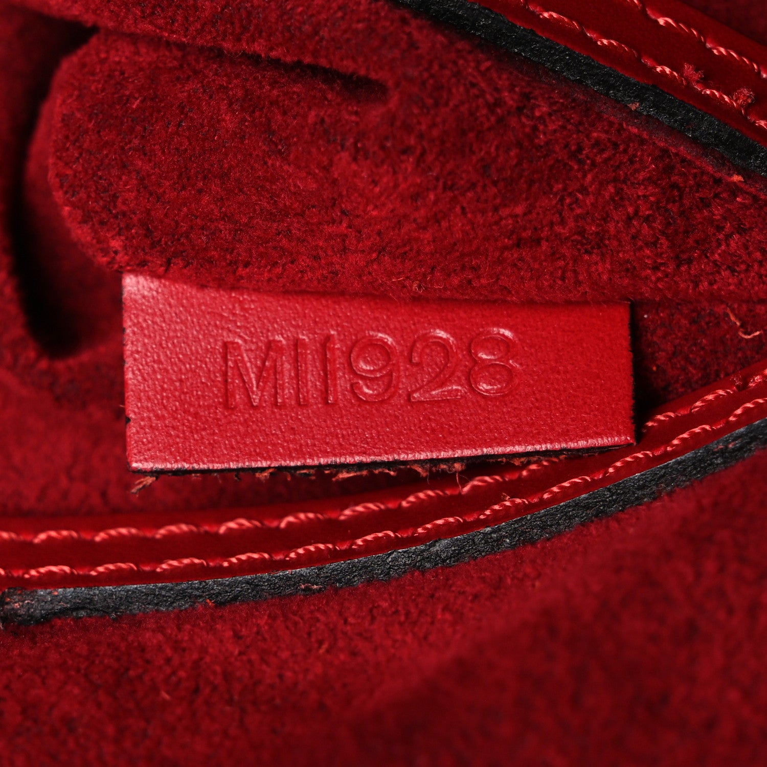 Louis Vuitton Epi Alma PM Castillan Red 6 of 9