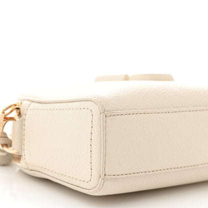 Marc Jacobs Calfskin Shutter Camera Crossbody Bag Ivory 9 of 10