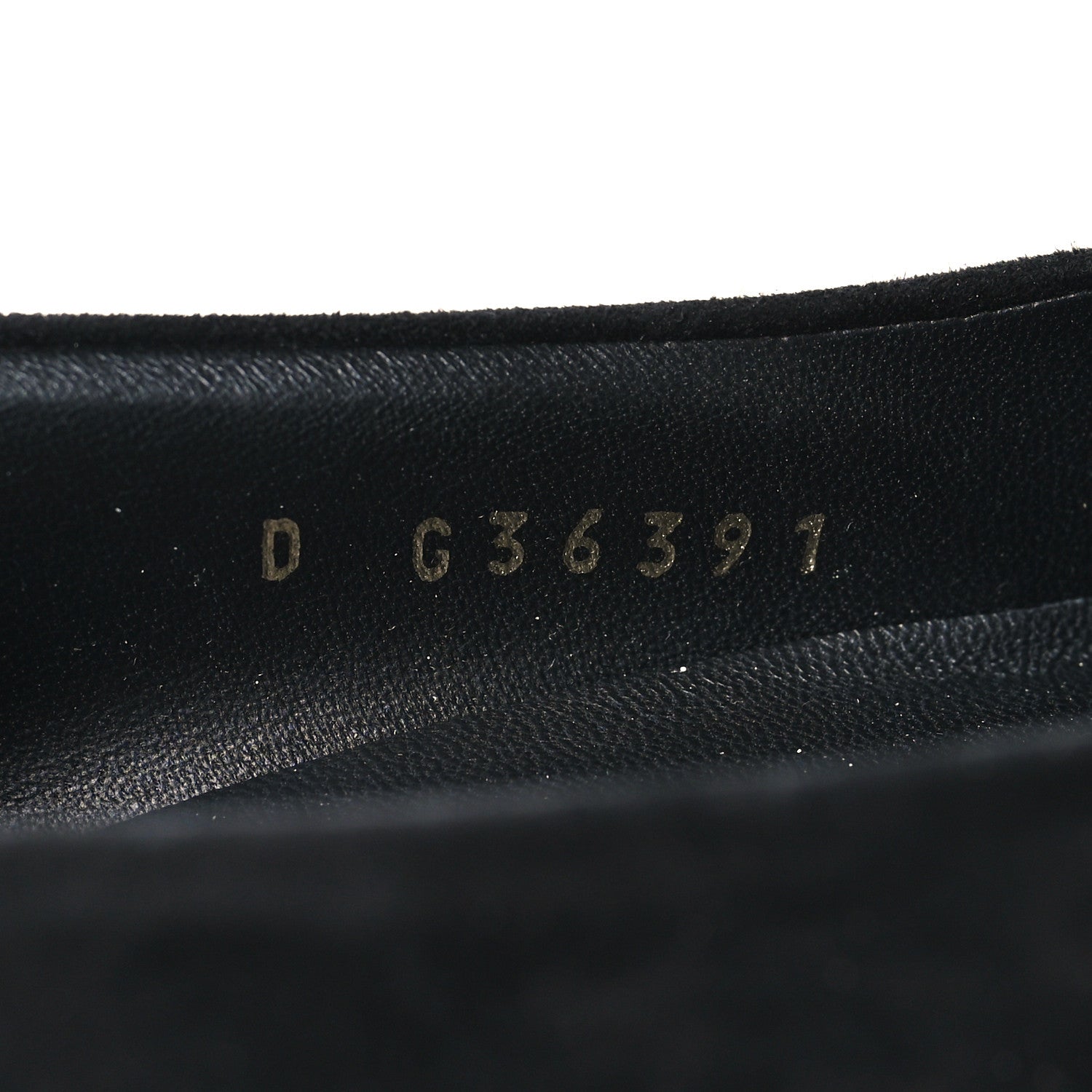 Chanel Suede Pearl Grosgrain Pumps 36.5 Black 6 of 9
