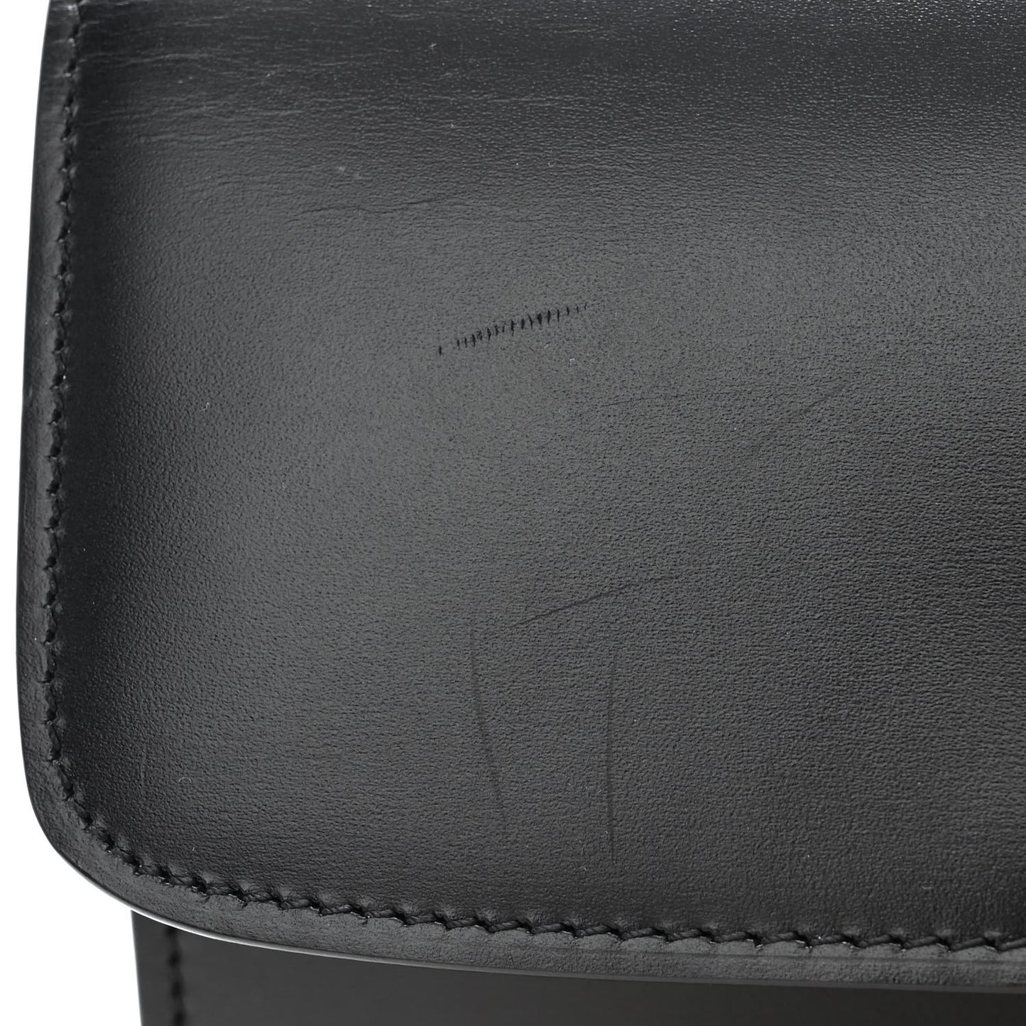 Box Calfskin Teen Classic Box Flap Bag Black