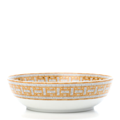Hermes Porcelain Mosaique Au 24 Cereal Bowl 4 of 4