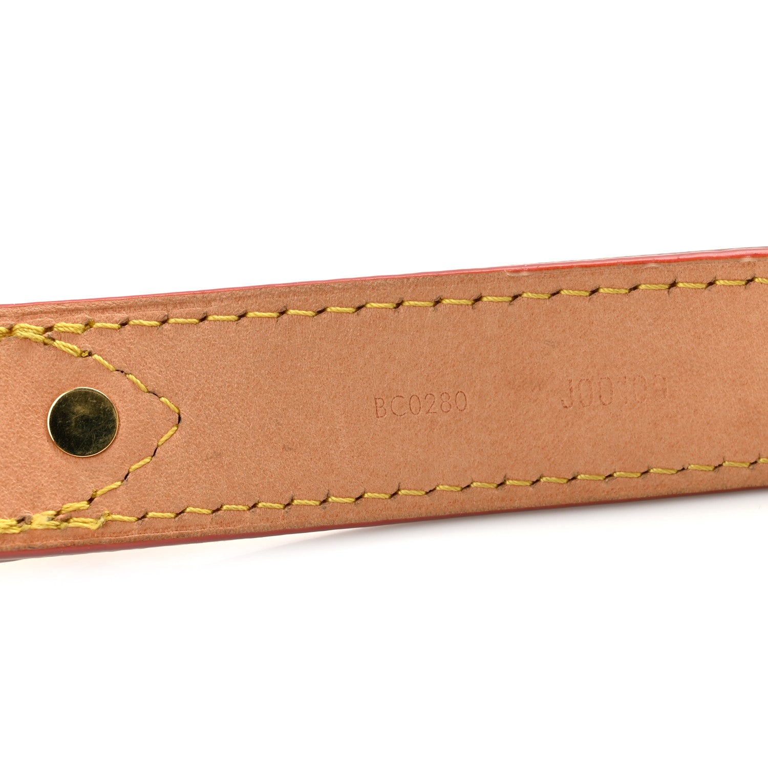 Louis Vuitton Vachetta 25mm Adjustable Shoulder Strap VVN 5 of 8