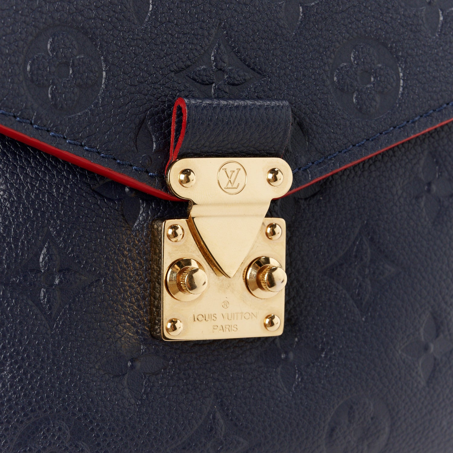 Louis Vuitton Empreinte Pochette Metis Marine Rouge 12 of 12