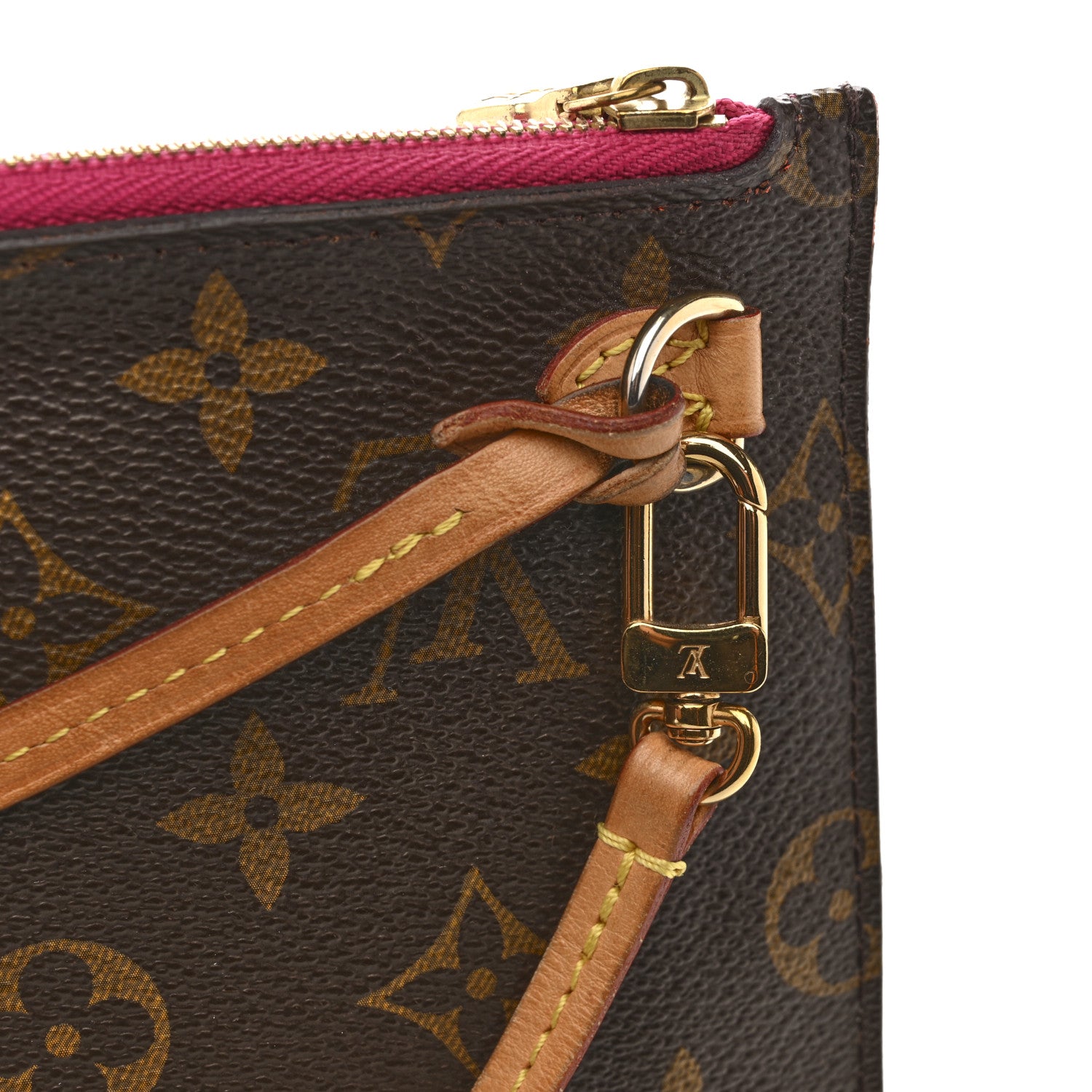 Louis Vuitton Monogram Neverfull MM GM Pochette Pivoine 11 of 12