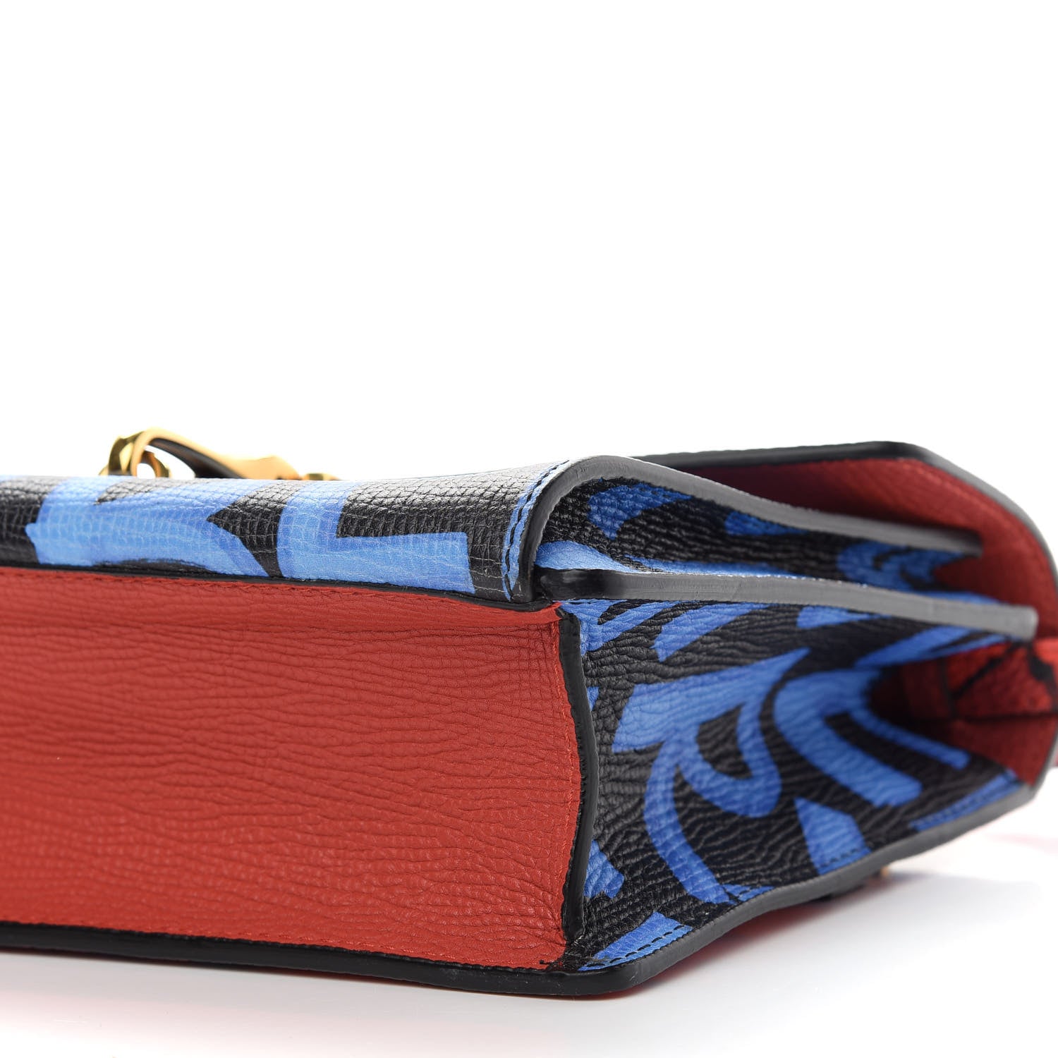 Burberry Calfskin Graffiti Print Small Macken Crossbody Bag Black 13 of 15