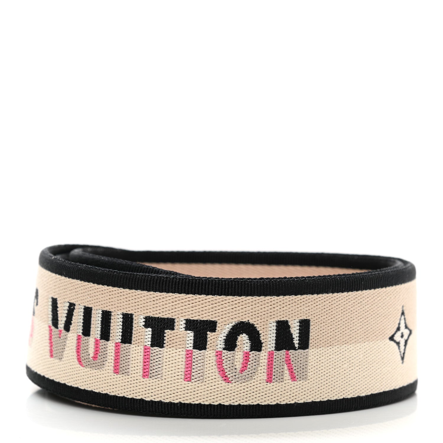 Louis Vuitton Jacquard Speedy Bandouliere 20 Shoulder Strap Black 2 of 5