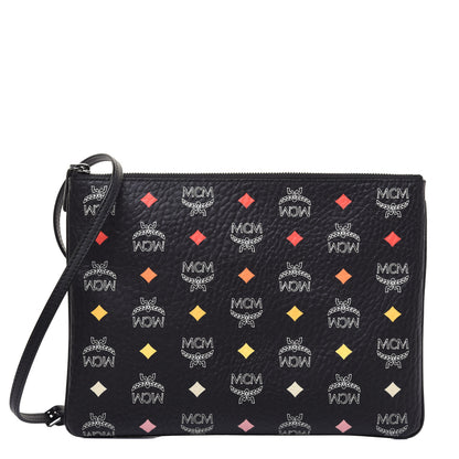 MCM Skyoptic Visetos Crossbody Pouch Spectrum Diamond Black 1 of 14