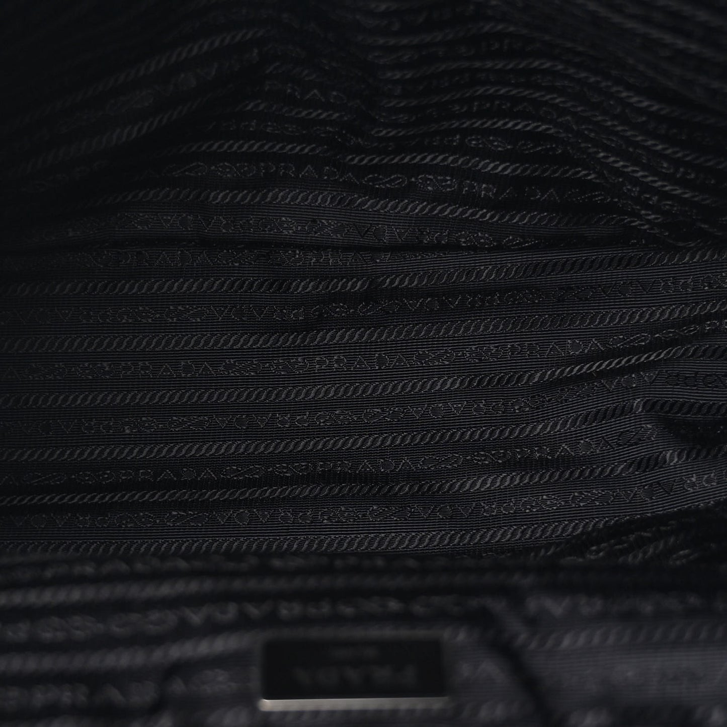 Re-Nylon Saffiano Medium Backpack Blue Black