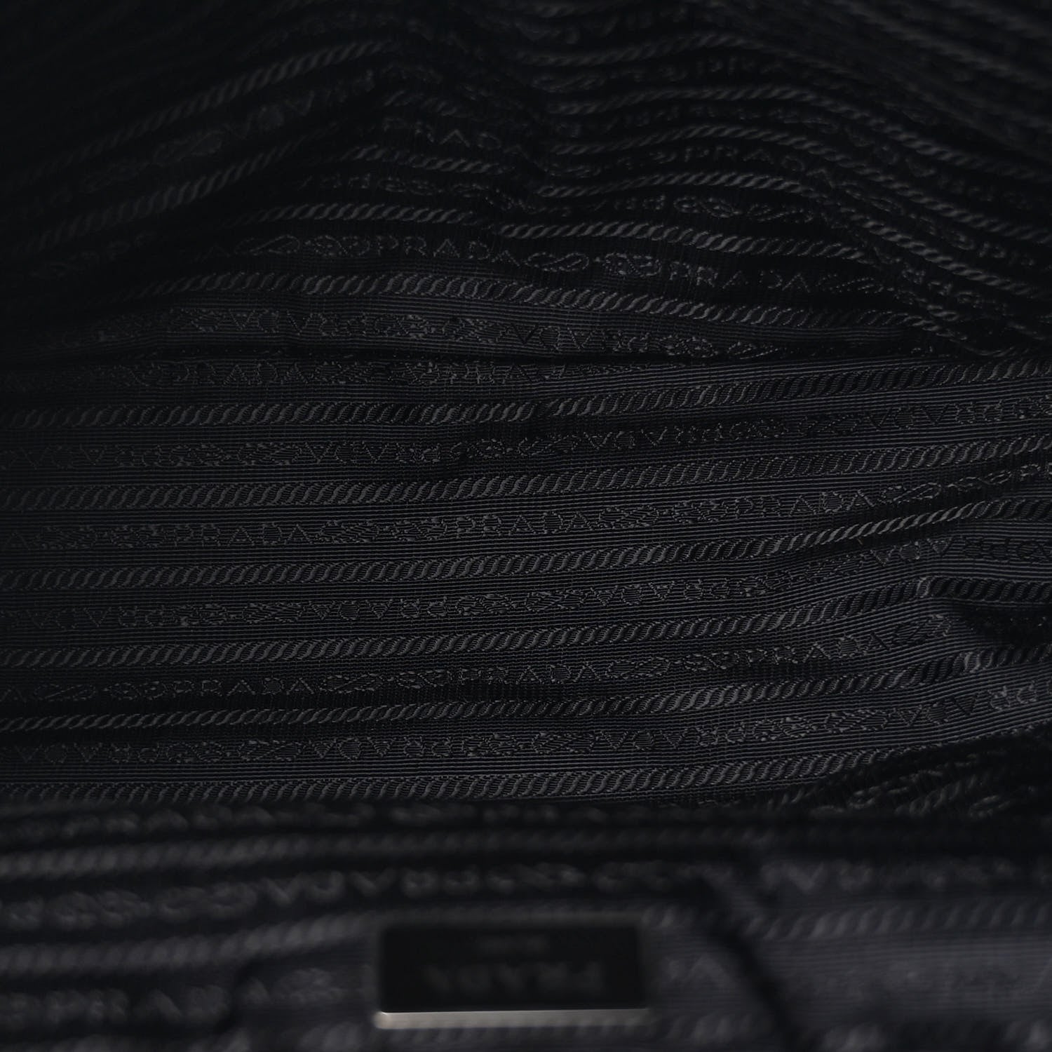 Prada Re-Nylon Saffiano Medium Backpack Blue Black 6 of 11