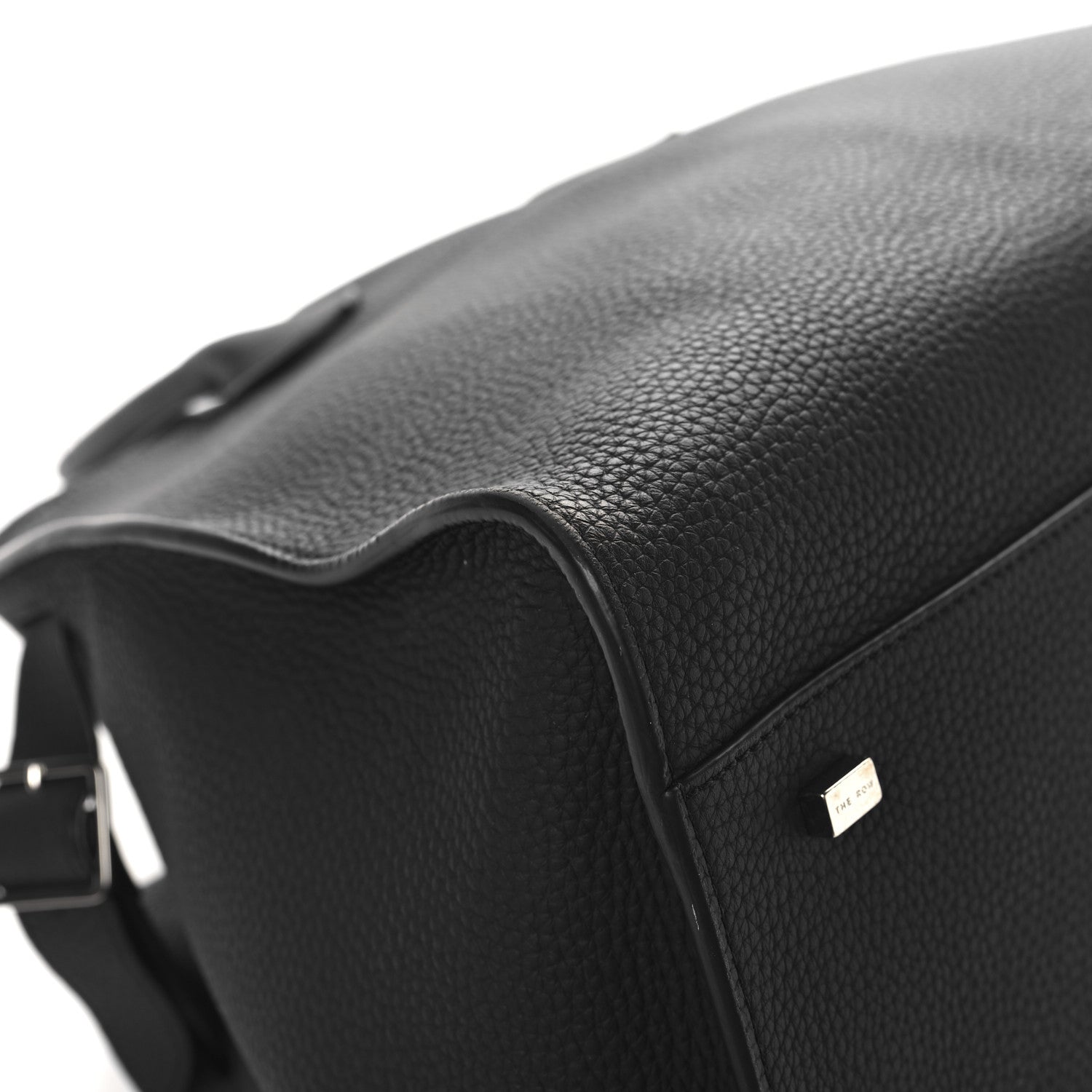 The Row Matte Grained Calfskin Soft Margaux 15 Black 10 of 13