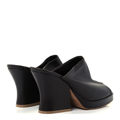 Bottega Veneta Nappa Stack Mule Sandals 39 Fondente 4 of 9