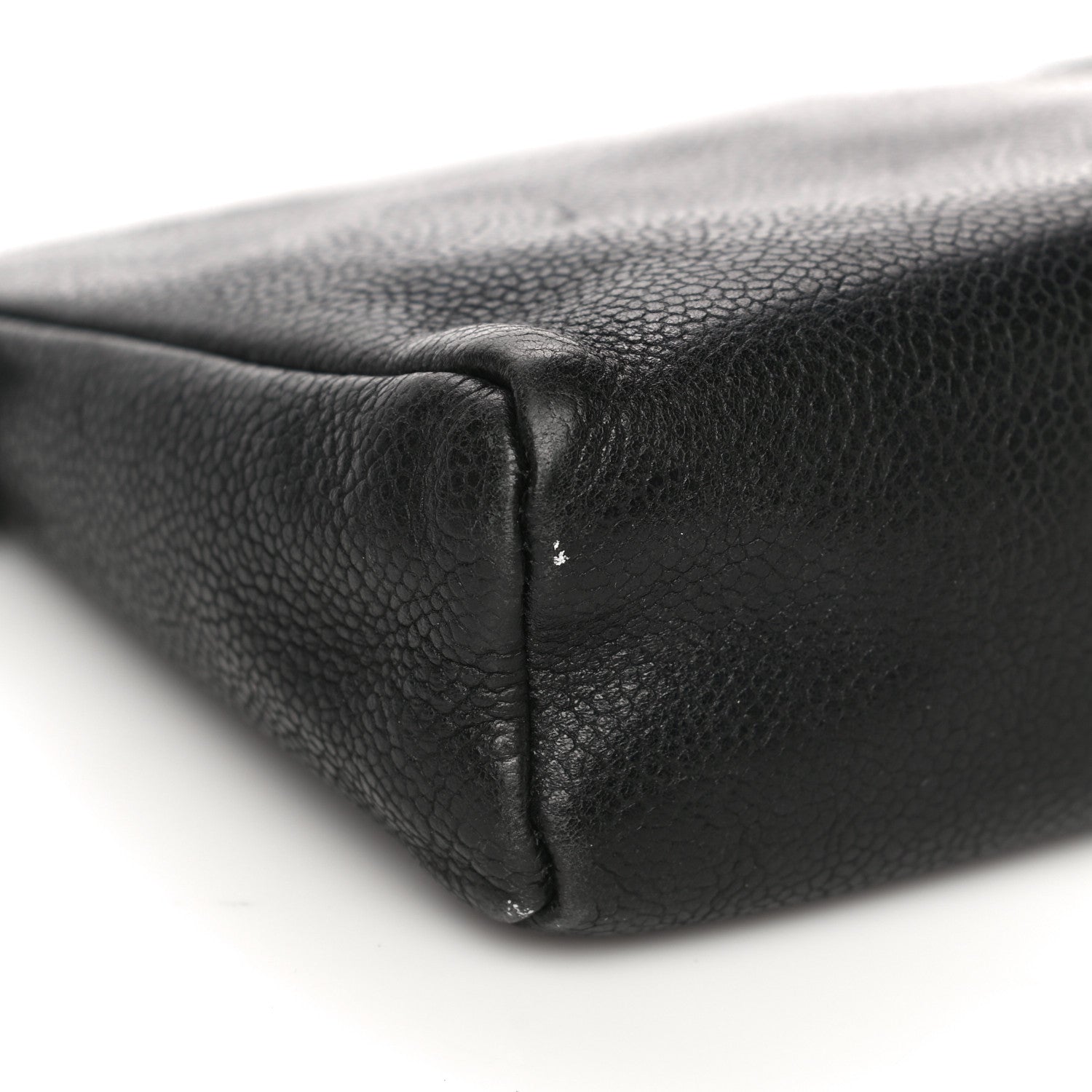 Chanel Caviar Timeless CC Cosmetic Pouch Black 11 of 20