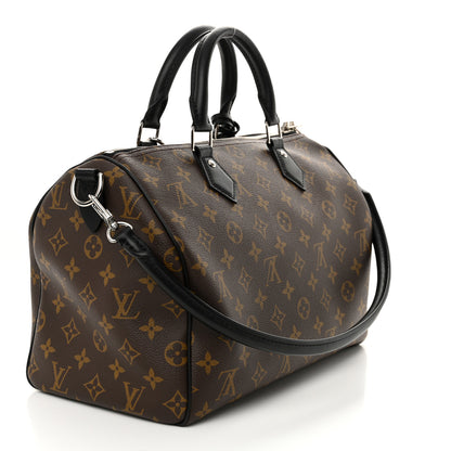 Louis Vuitton Monogram Speedy Soft 30 Dark 3 of 9